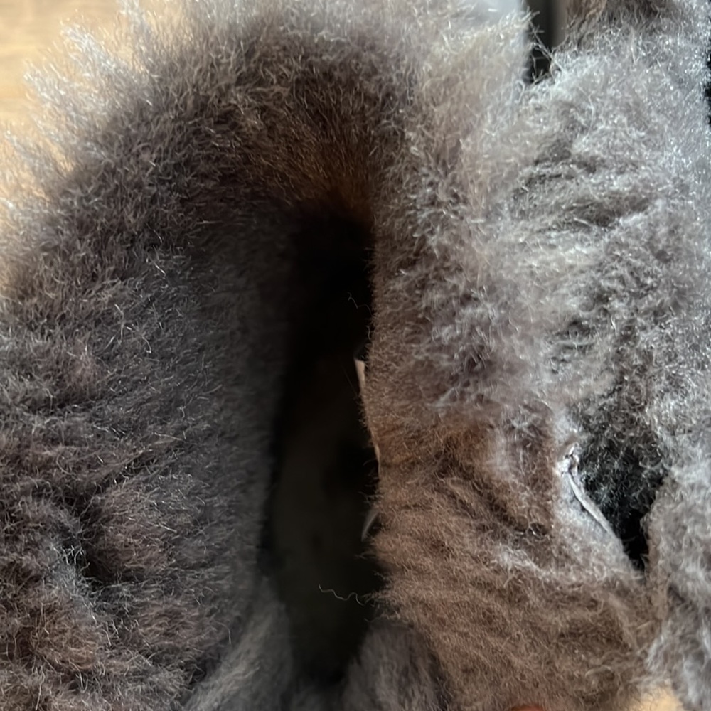 Gray Bailey Bow Ugg Boots - image 4